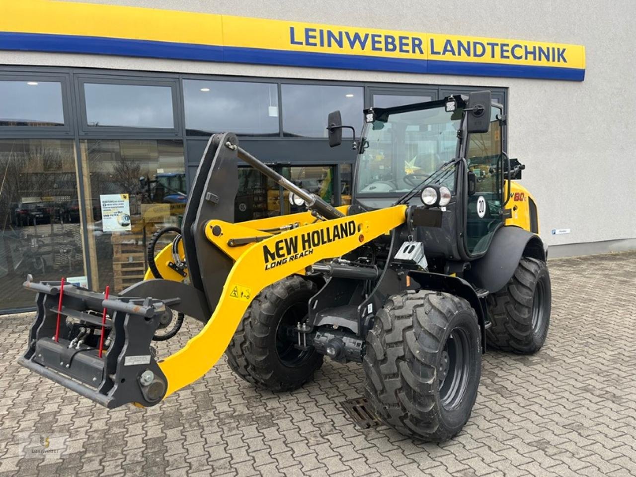 Radlader от тип New Holland W 80 C, Gebrauchtmaschine в Neuhof - Dorfborn (Снимка 1)