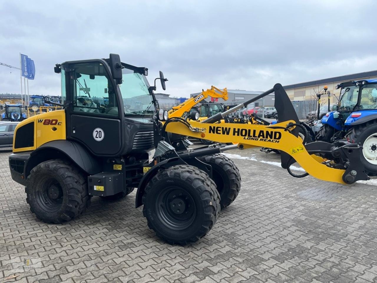 Radlader от тип New Holland W 80 C, Gebrauchtmaschine в Neuhof - Dorfborn (Снимка 2)