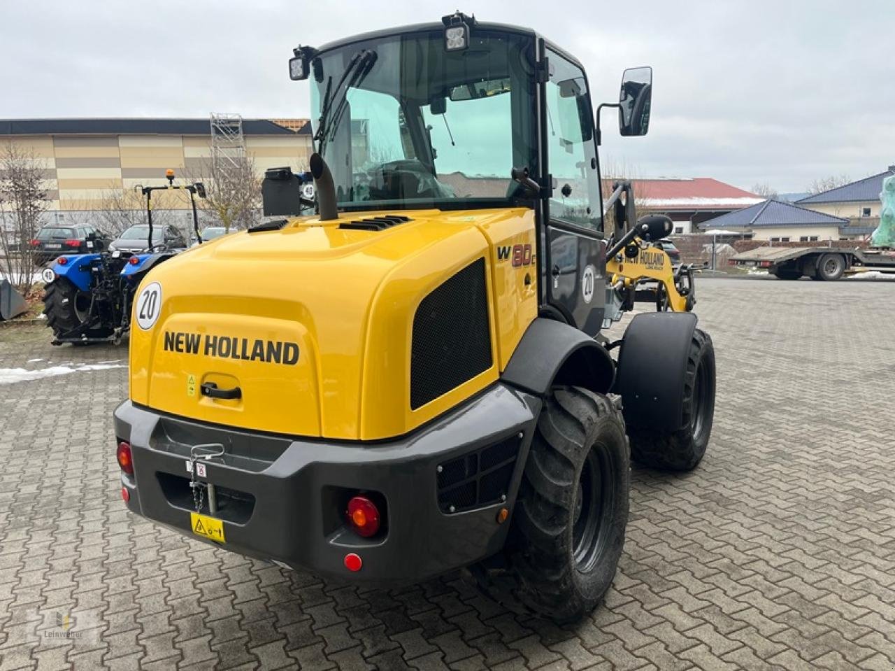 Radlader от тип New Holland W 80 C, Gebrauchtmaschine в Neuhof - Dorfborn (Снимка 3)