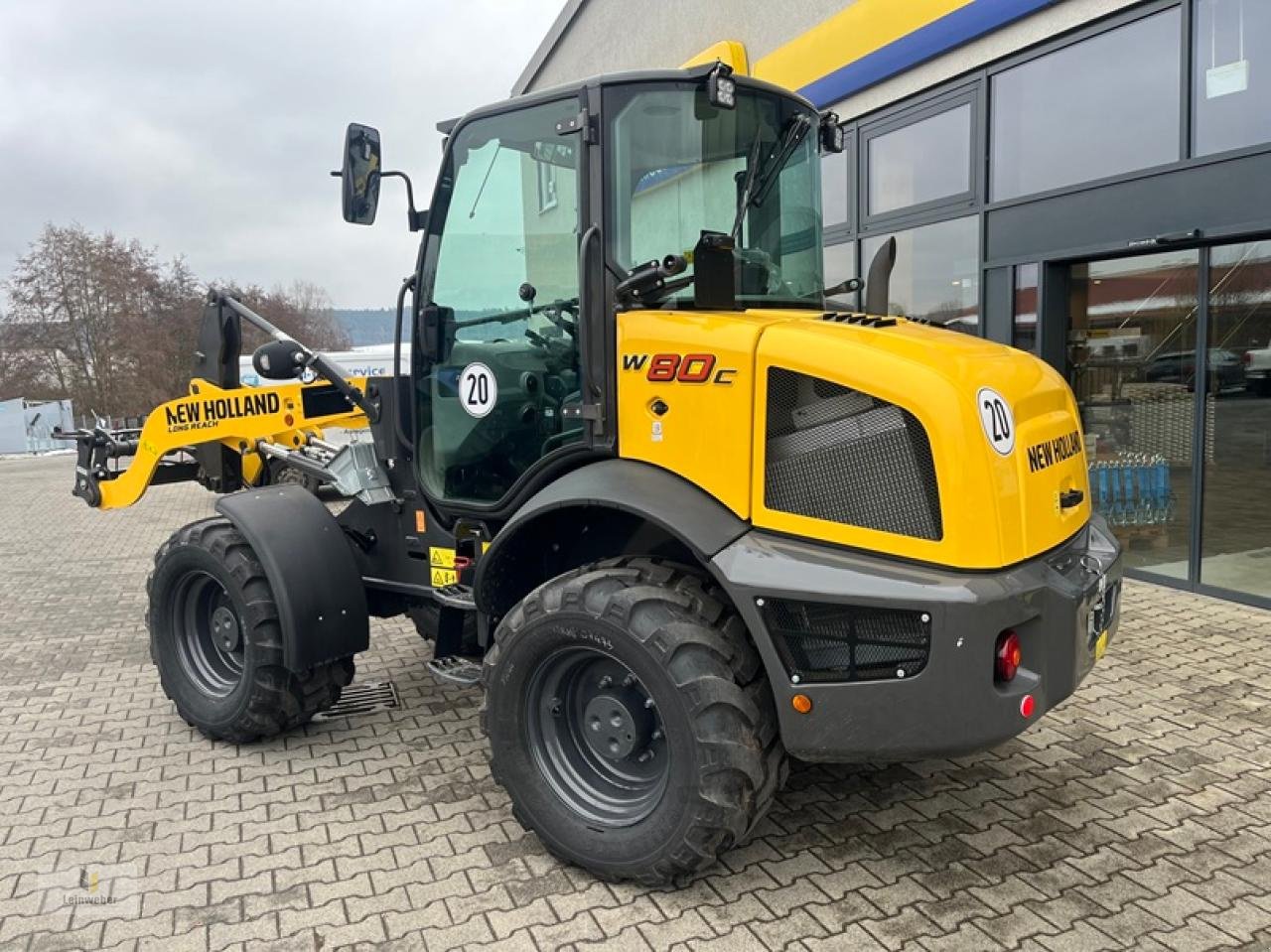 Radlader от тип New Holland W 80 C, Gebrauchtmaschine в Neuhof - Dorfborn (Снимка 4)