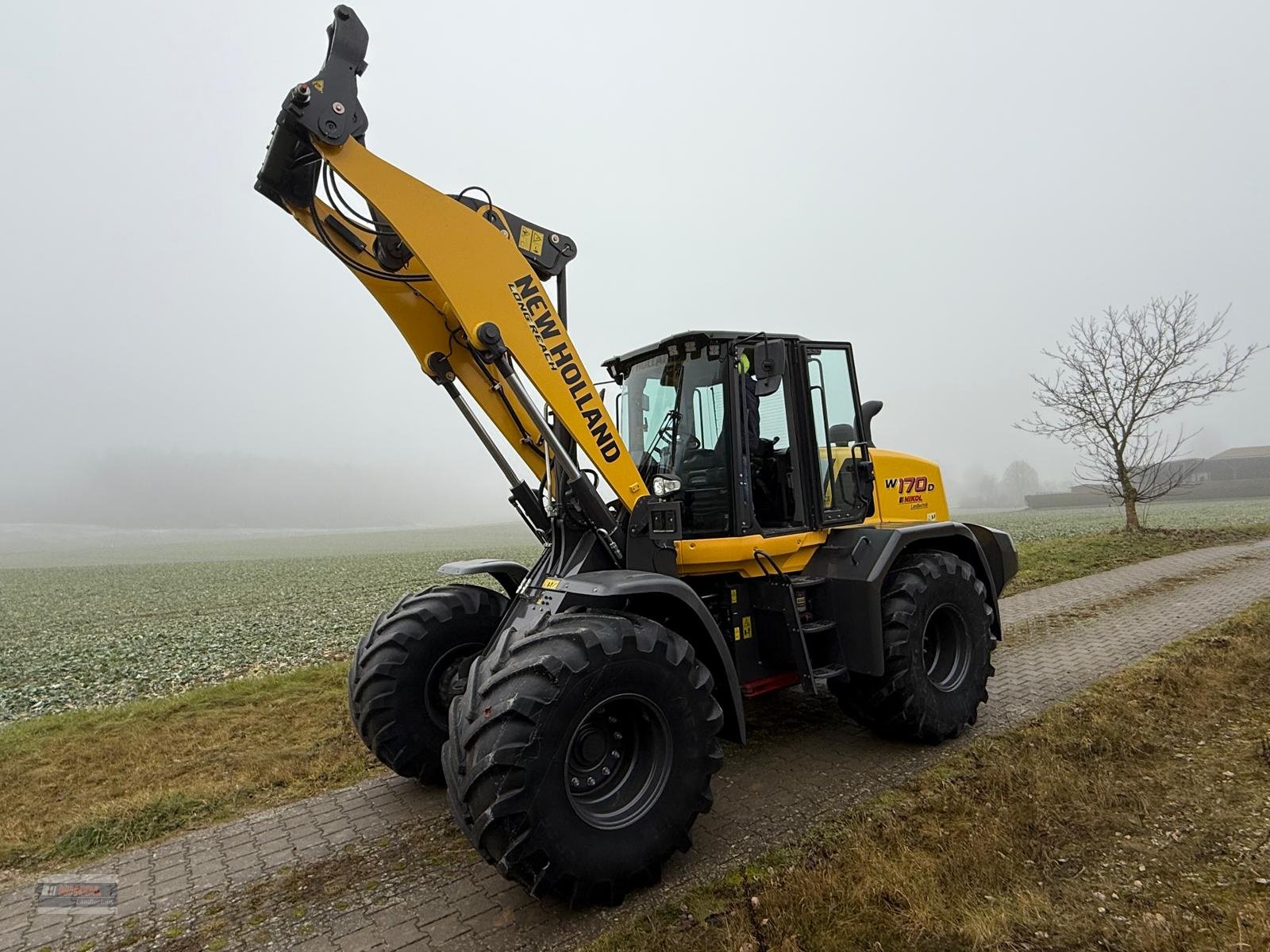 Radlader des Typs New Holland W170 D, Gebrauchtmaschine in Lichtenfels (Bild 9)