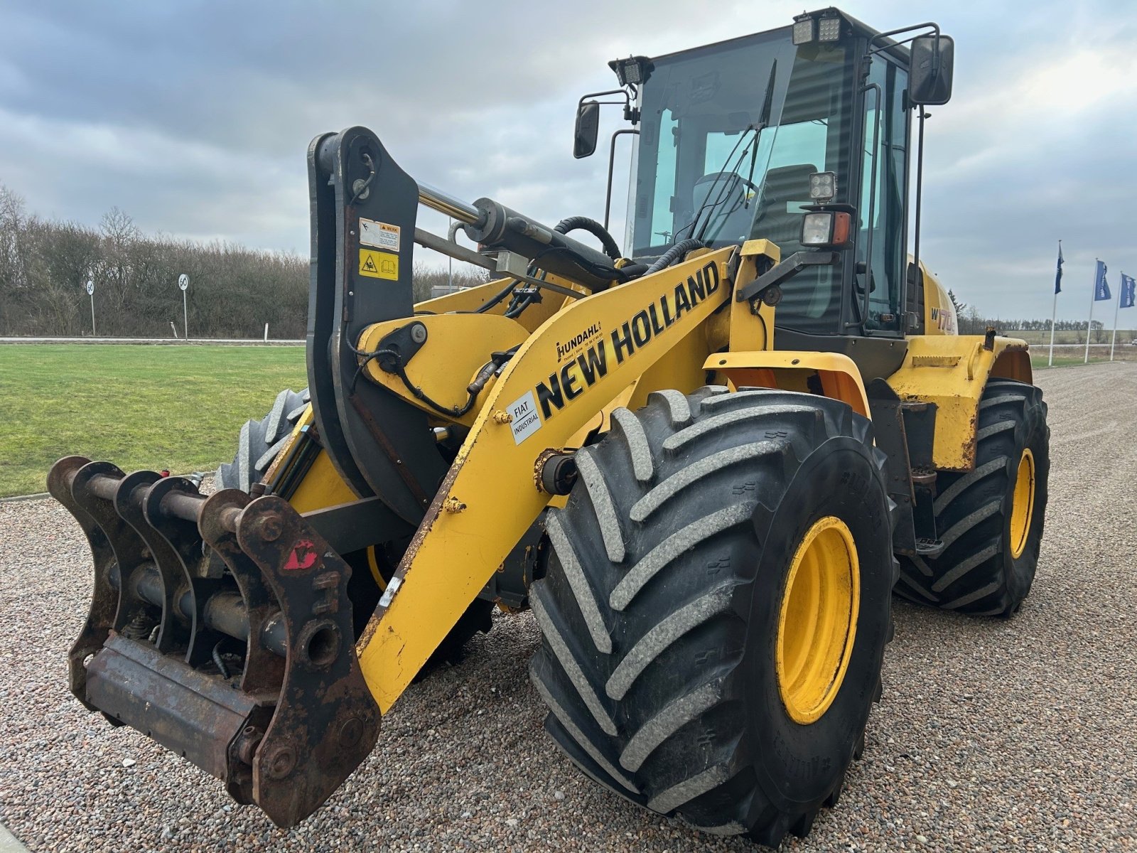 Radlader типа New Holland W170C T4B, Gebrauchtmaschine в Thisted (Фотография 5)