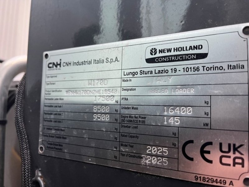 Radlader za tip New Holland W170D II LR, Gebrauchtmaschine u Rødding (Slika 20)