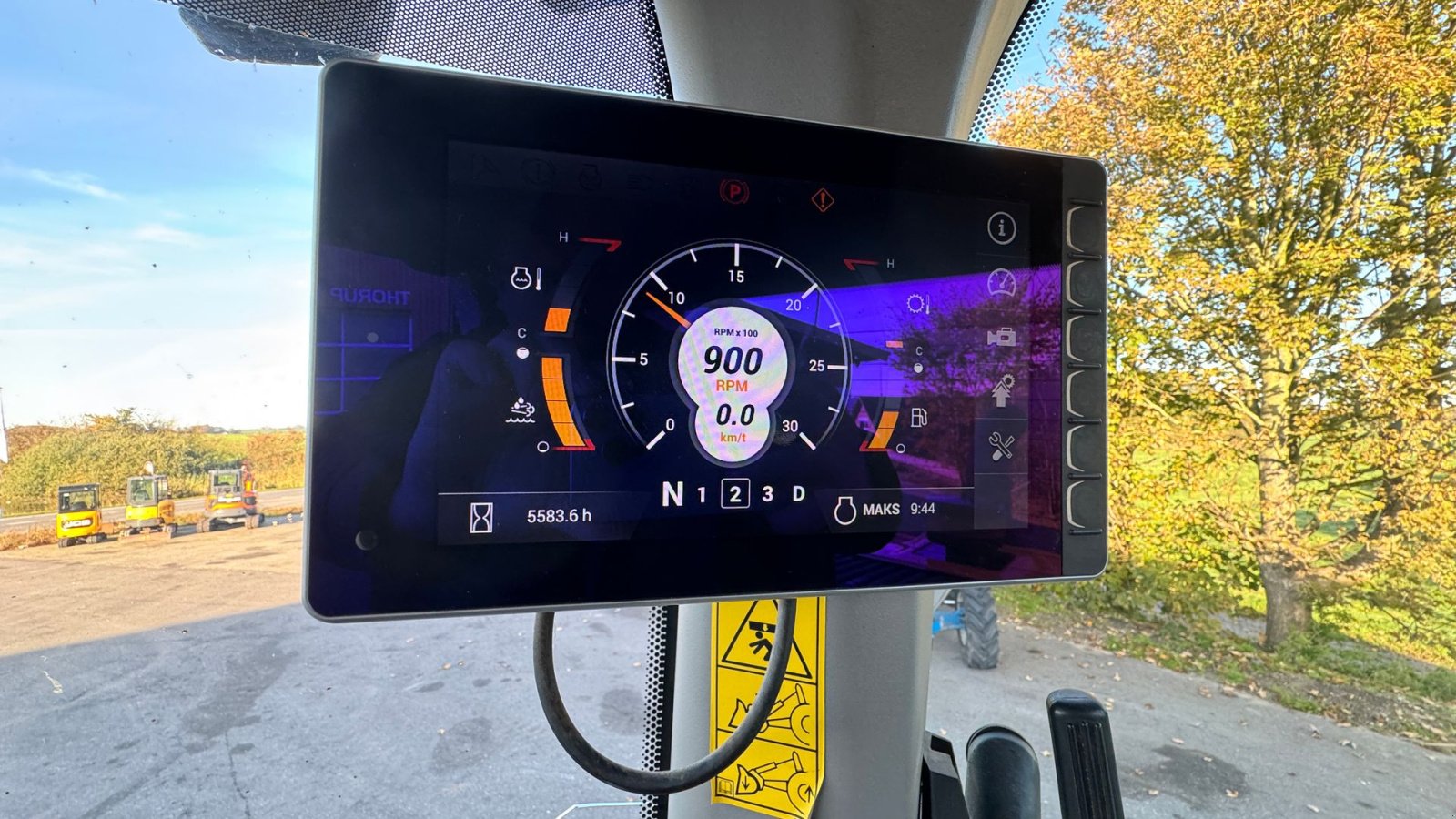 Radlader of the type New Holland W170D KUN 5500 TIMER OG MED SKOVL!, Gebrauchtmaschine in Nørager (Picture 19)