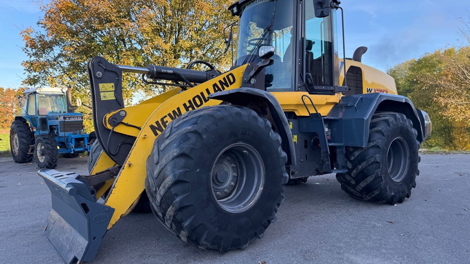 Radlader of the type New Holland W170D KUN 5500 TIMER OG MED SKOVL!, Gebrauchtmaschine in Nørager (Picture 1)