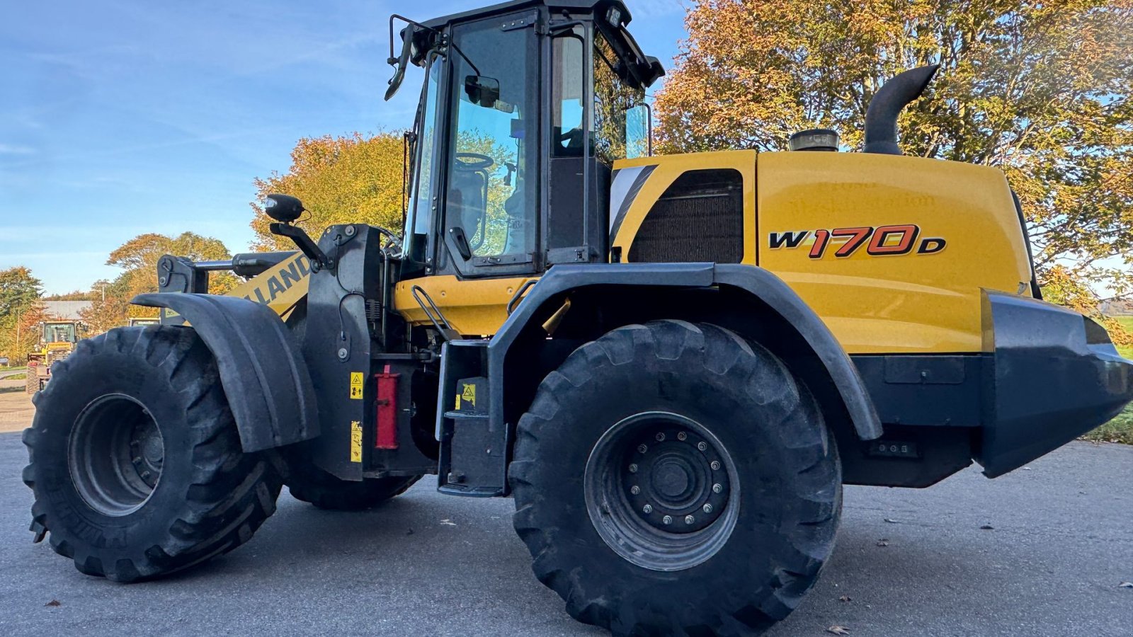 Radlader des Typs New Holland W170D KUN 5500 TIMER OG MED SKOVL!, Gebrauchtmaschine in Nørager (Bild 5)