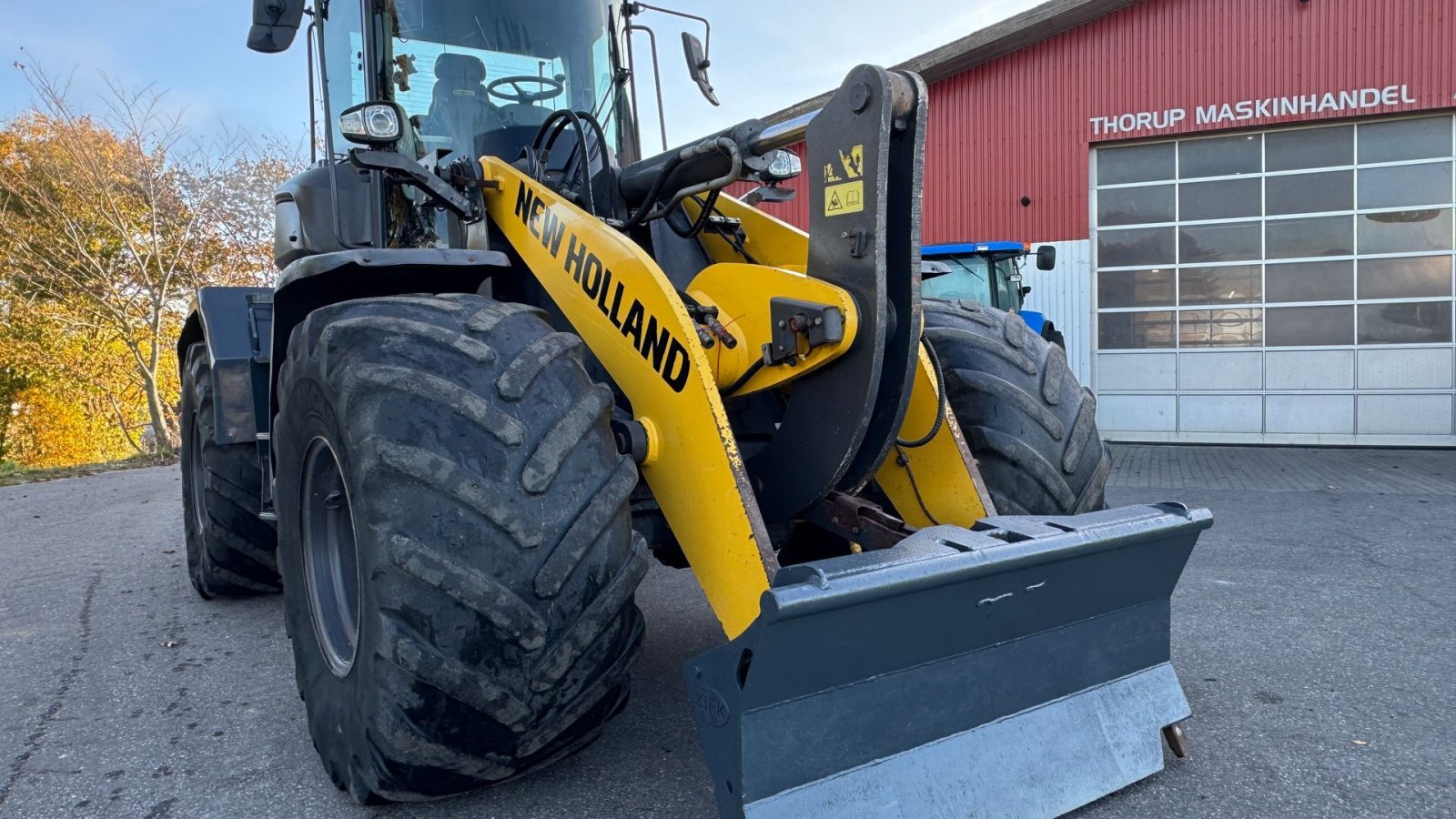 Radlader des Typs New Holland W170D KUN 5500 TIMER OG MED SKOVL!, Gebrauchtmaschine in Nørager (Bild 15)