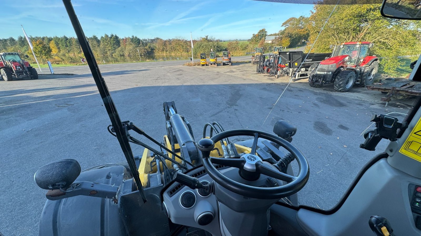 Radlader des Typs New Holland W170D KUN 5500 TIMER OG MED SKOVL!, Gebrauchtmaschine in Nørager (Bild 21)