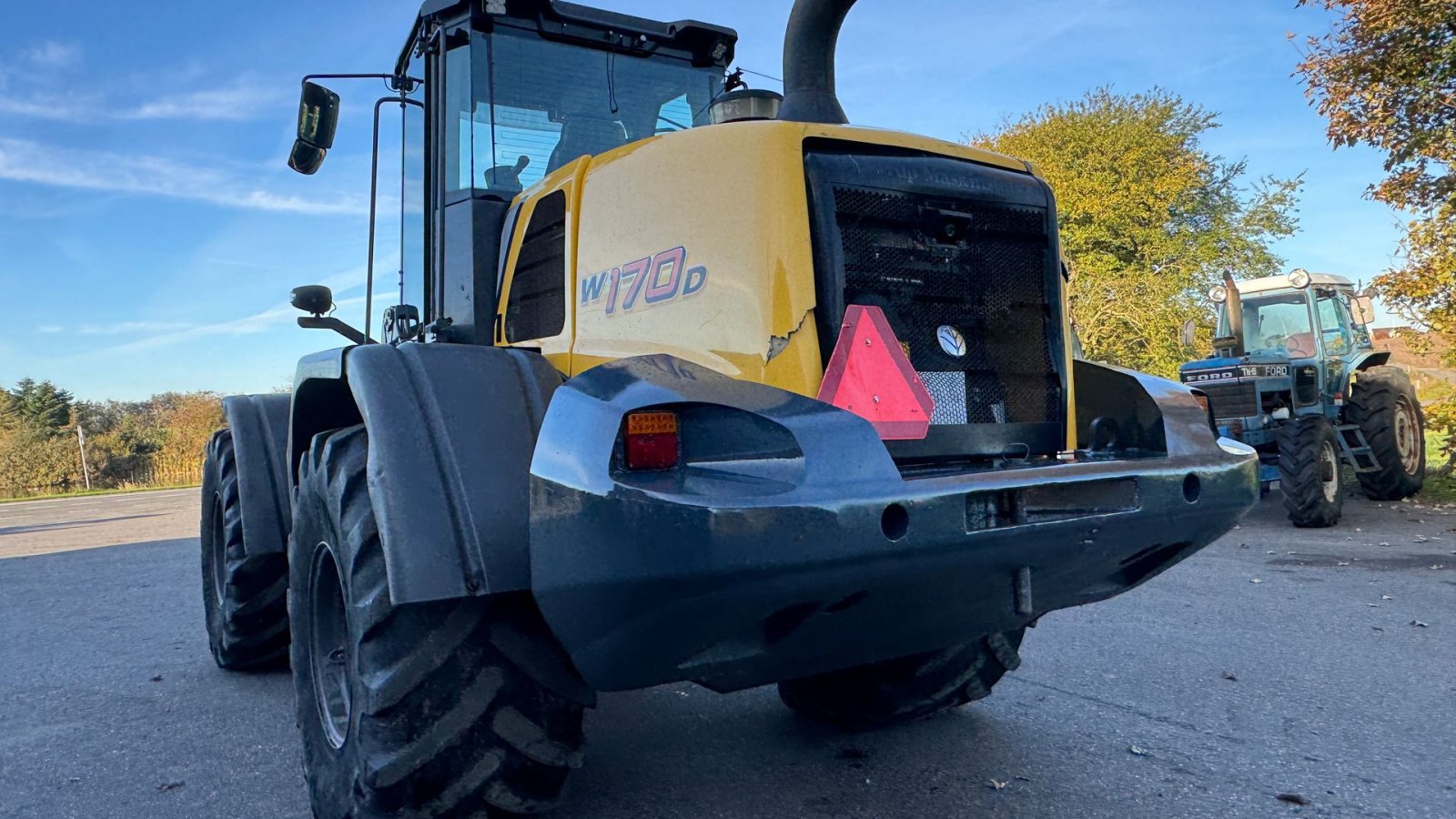 Radlader des Typs New Holland W170D KUN 5500 TIMER OG MED SKOVL!, Gebrauchtmaschine in Nørager (Bild 8)