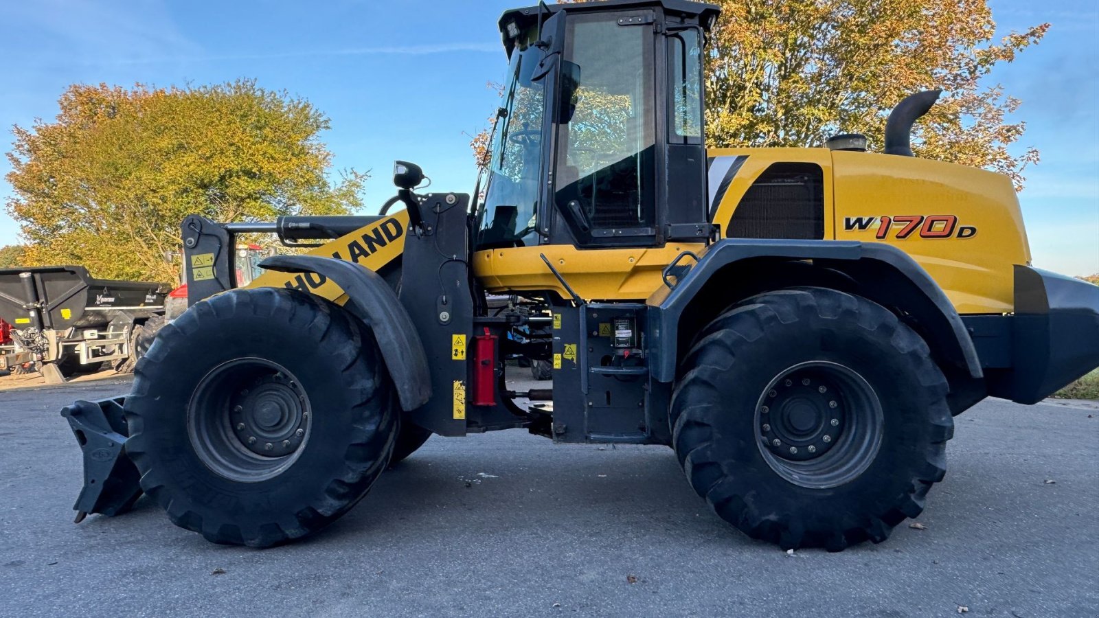 Radlader des Typs New Holland W170D KUN 5500 TIMER OG MED SKOVL!, Gebrauchtmaschine in Nørager (Bild 4)