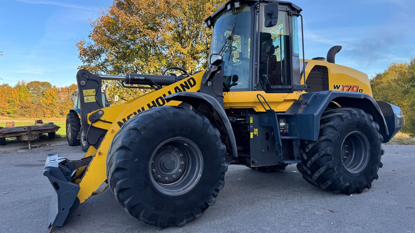 Radlader des Typs New Holland W170D KUN 5500 TIMER OG MED SKOVL!, Gebrauchtmaschine in Nørager (Bild 2)