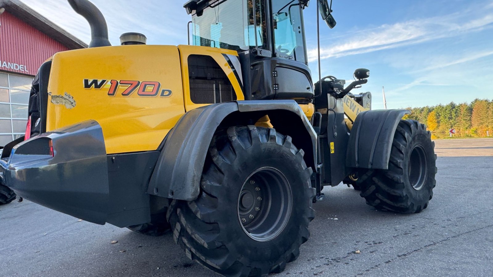 Radlader des Typs New Holland W170D KUN 5500 TIMER OG MED SKOVL!, Gebrauchtmaschine in Nørager (Bild 11)