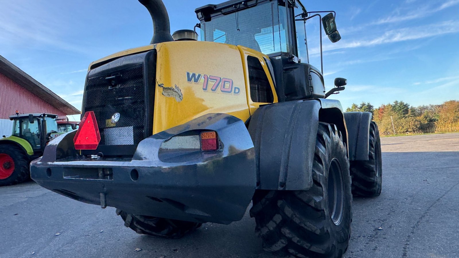 Radlader des Typs New Holland W170D KUN 5500 TIMER OG MED SKOVL!, Gebrauchtmaschine in Nørager (Bild 10)