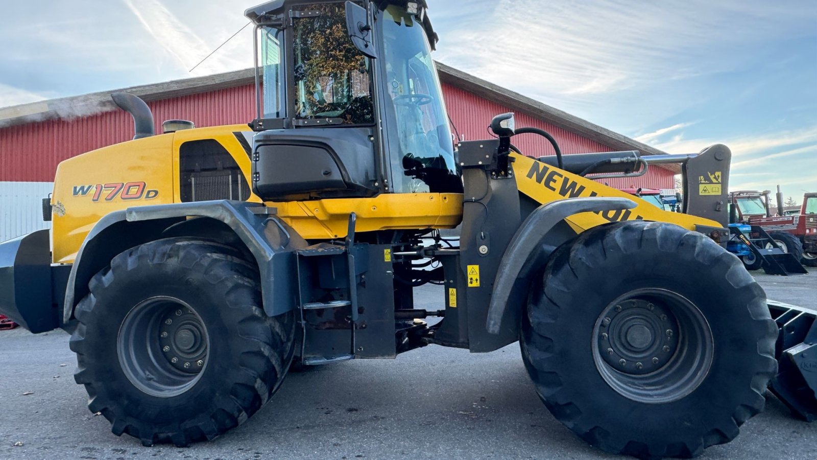 Radlader des Typs New Holland W170D KUN 5500 TIMER OG MED SKOVL!, Gebrauchtmaschine in Nørager (Bild 13)