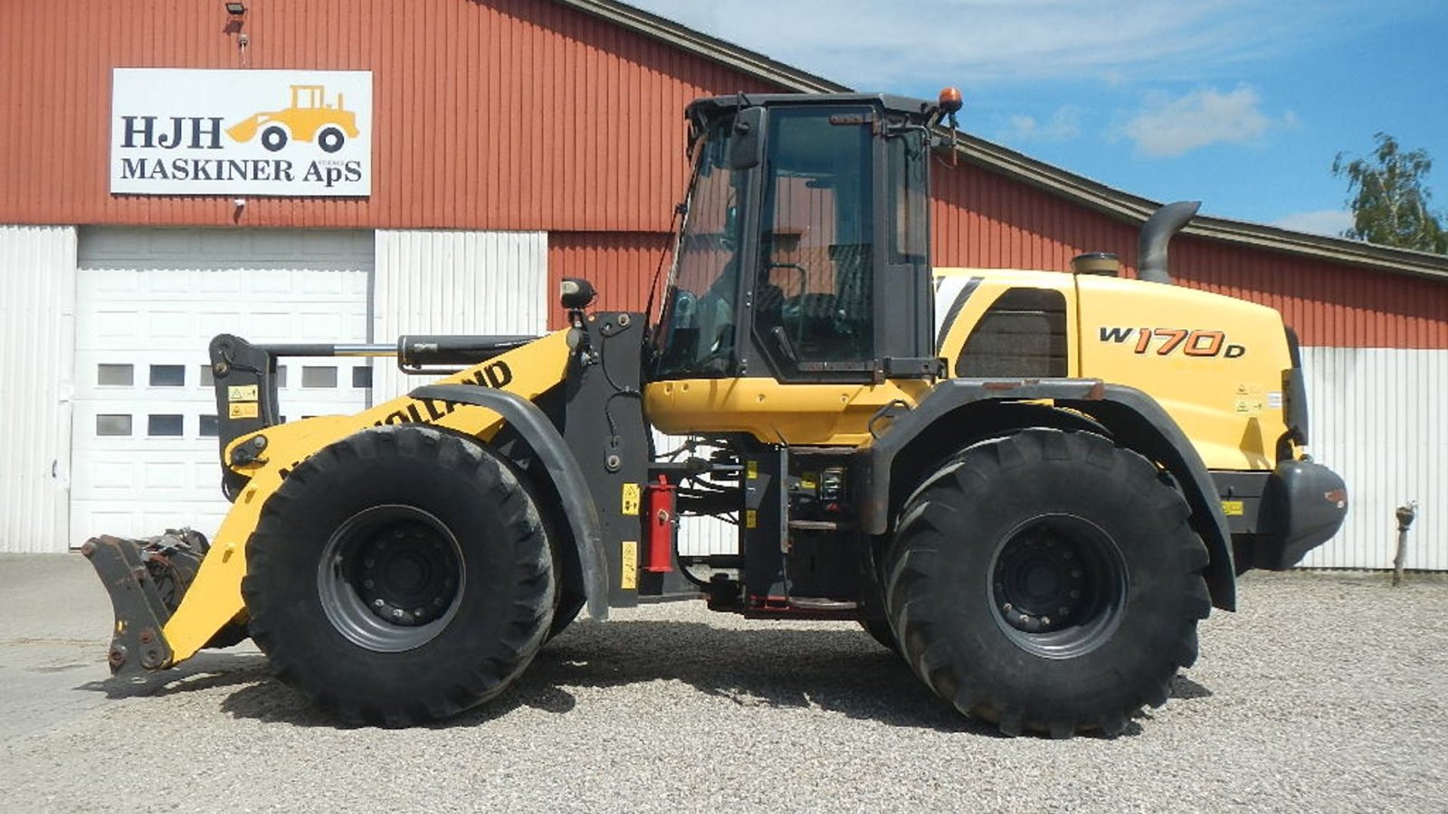 Radlader of the type New Holland W170D LR Long Reach, Gebrauchtmaschine in Aabenraa (Picture 1)