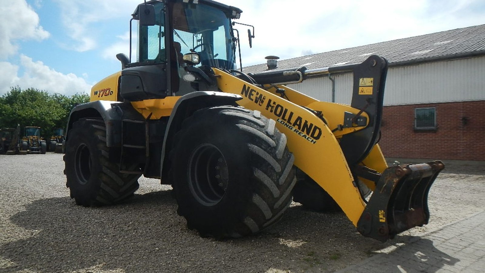 Radlader of the type New Holland W170D LR Long Reach, Gebrauchtmaschine in Aabenraa (Picture 15)