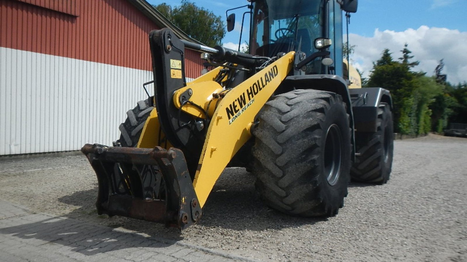 Radlader of the type New Holland W170D LR Long Reach, Gebrauchtmaschine in Aabenraa (Picture 13)