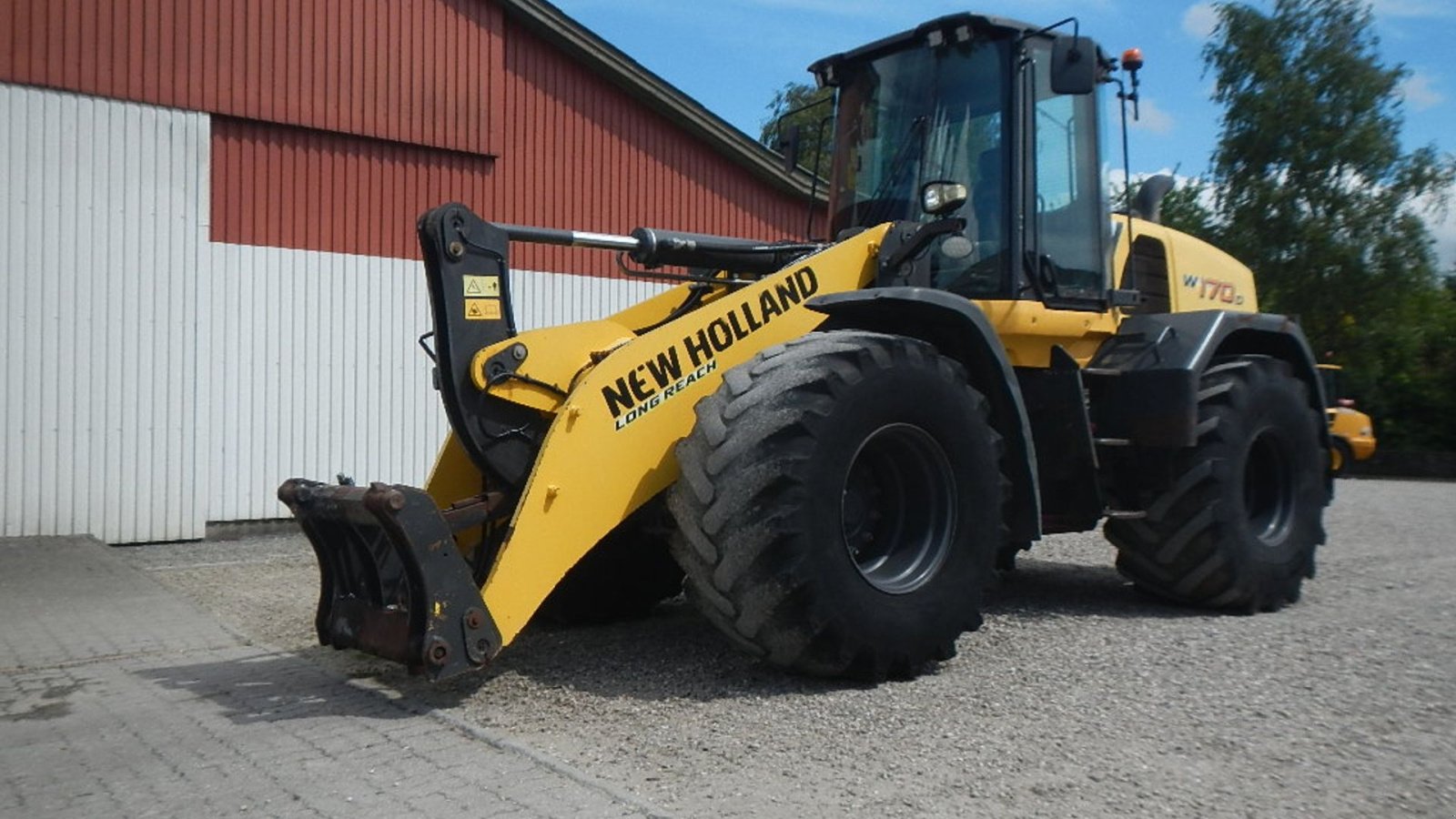 Radlader of the type New Holland W170D LR Long Reach, Gebrauchtmaschine in Aabenraa (Picture 12)