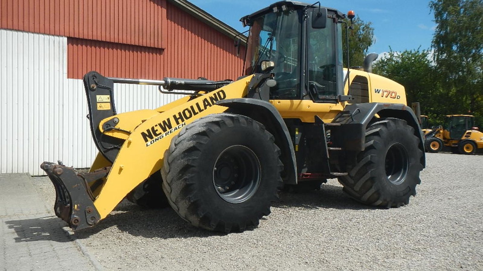 Radlader of the type New Holland W170D LR Long Reach, Gebrauchtmaschine in Aabenraa (Picture 24)