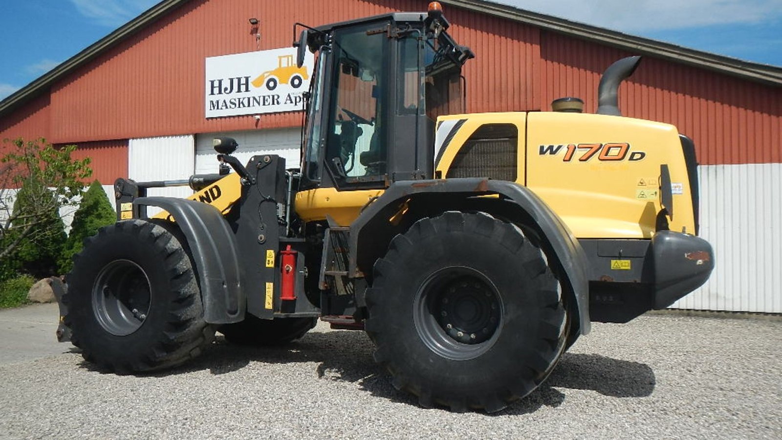 Radlader of the type New Holland W170D LR Long Reach, Gebrauchtmaschine in Aabenraa (Picture 22)