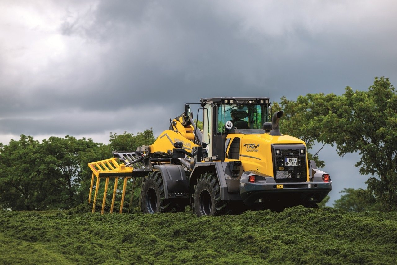 Radlader a típus New Holland W170D PLUS FORAGE PO, Gebrauchtmaschine ekkor: Rødding (Kép 1)