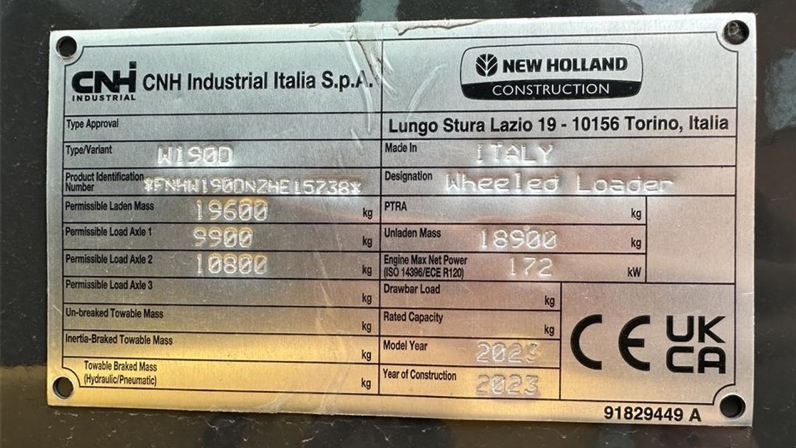 Radlader типа New Holland W190D D2, Gebrauchtmaschine в Gjerlev J. (Фотография 11)