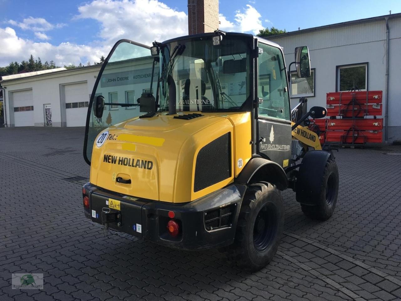 Radlader of the type New Holland W50c, Gebrauchtmaschine in Plauen (Picture 4)