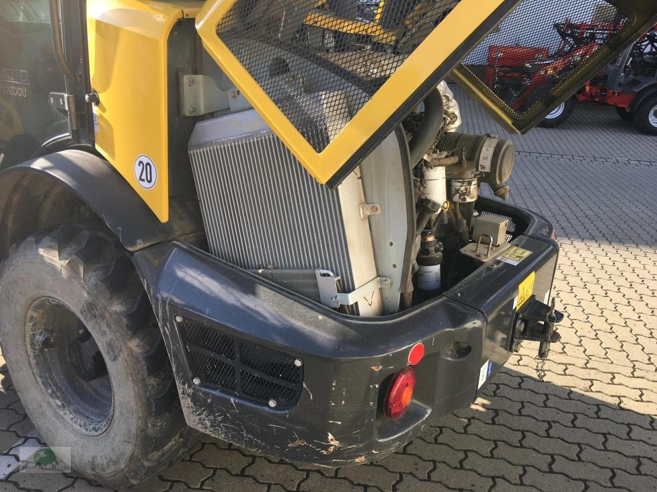 Radlader of the type New Holland W50c, Gebrauchtmaschine in Plauen (Picture 9)