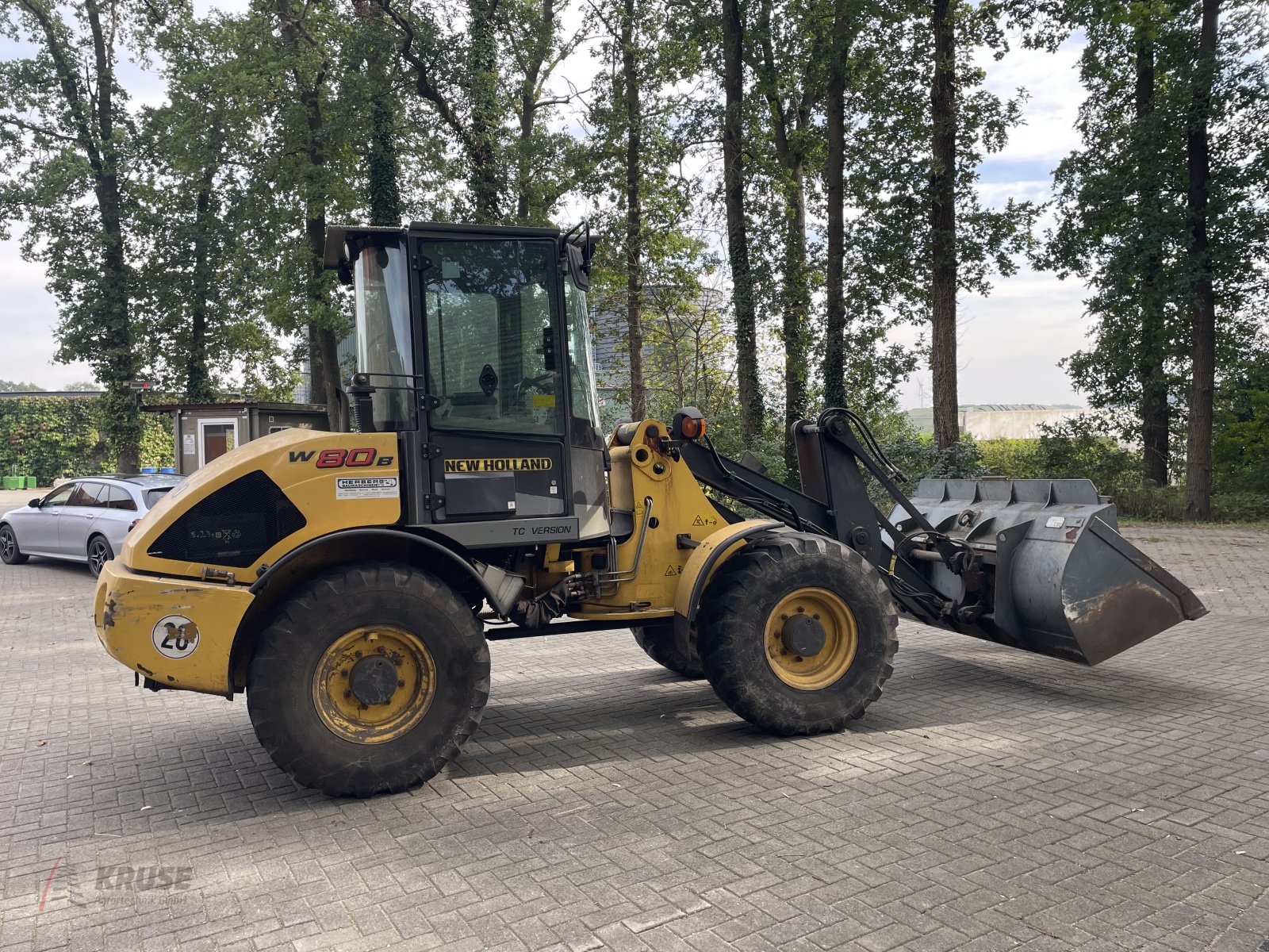 Radlader типа New Holland W80 BTC, Gebrauchtmaschine в Fürstenau (Фотография 4)