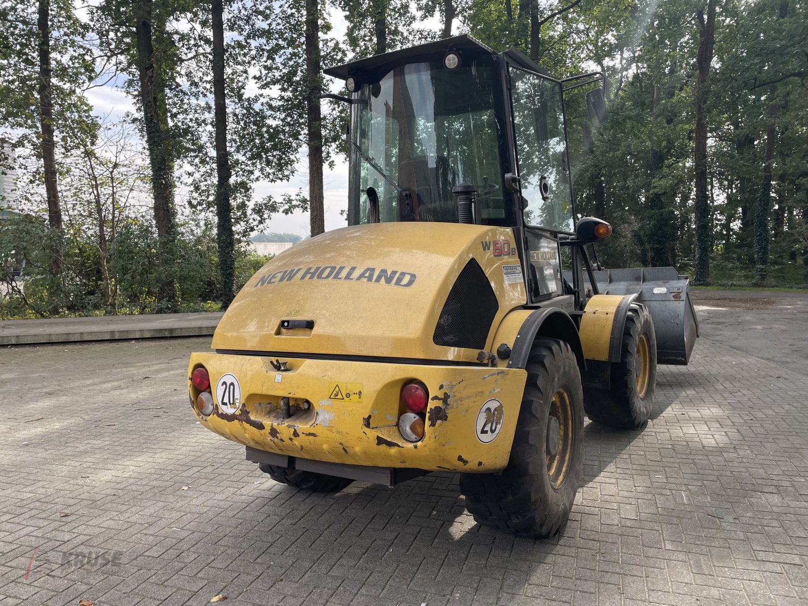 Radlader des Typs New Holland W80 BTC, Gebrauchtmaschine in Fürstenau (Bild 5)