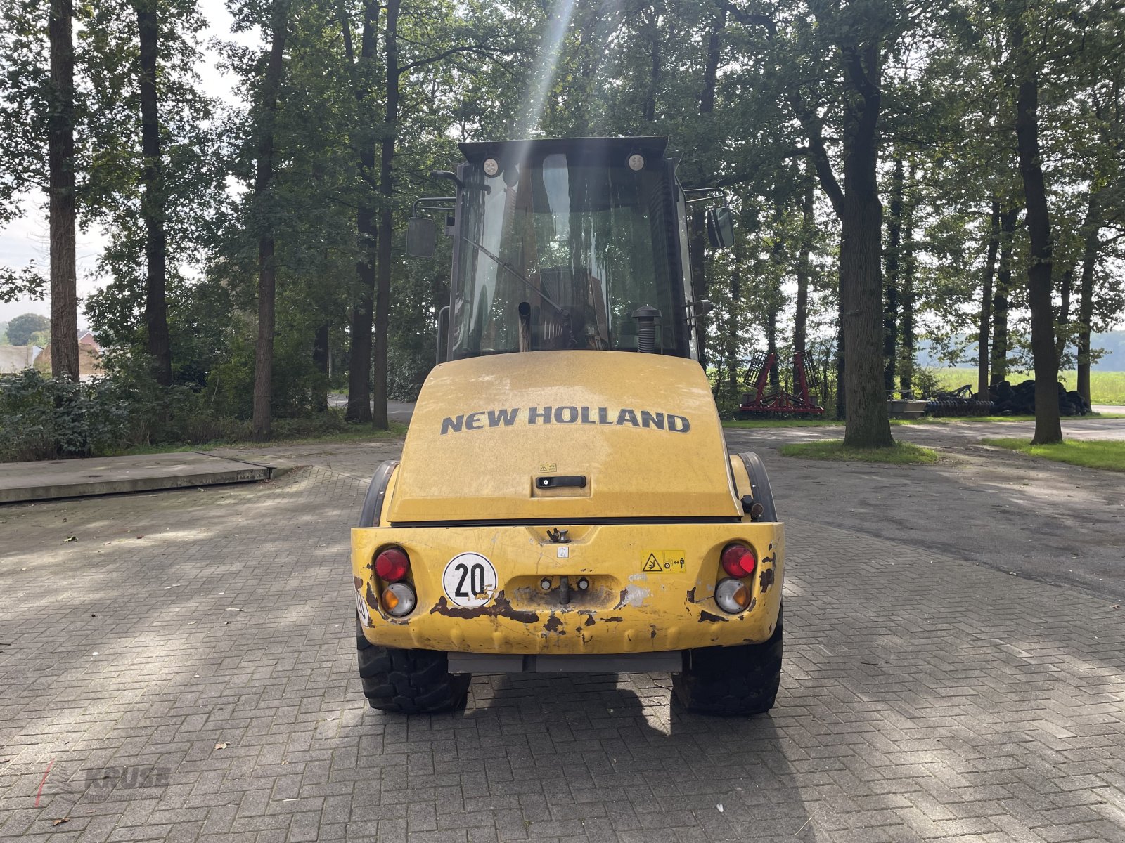 Radlader des Typs New Holland W80 BTC, Gebrauchtmaschine in Fürstenau (Bild 9)