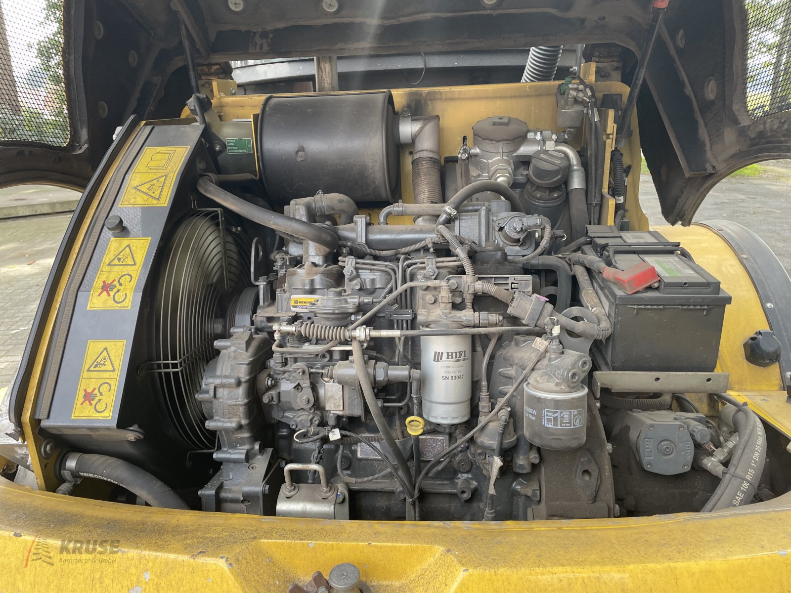 Radlader des Typs New Holland W80 BTC, Gebrauchtmaschine in Fürstenau (Bild 10)