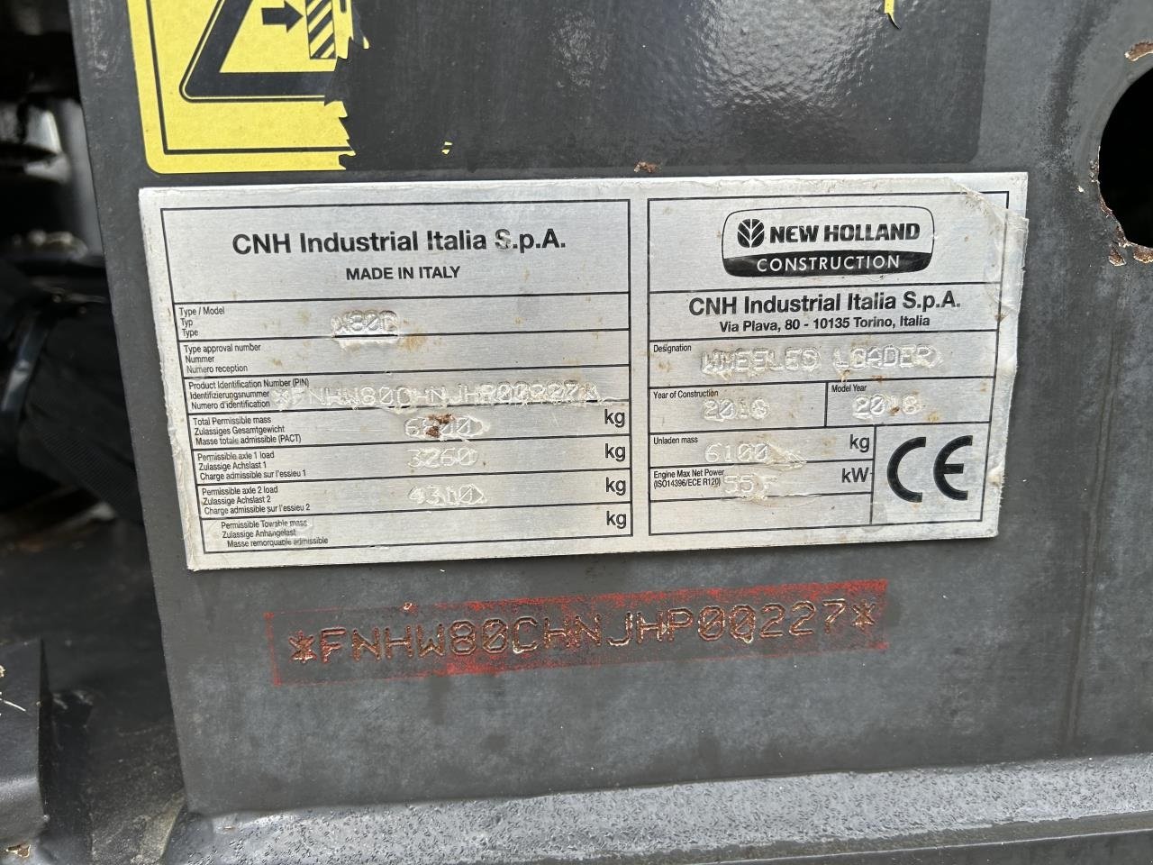 Radlader του τύπου New Holland W80C ZB HS-AG, Gebrauchtmaschine σε Thisted (Φωτογραφία 10)