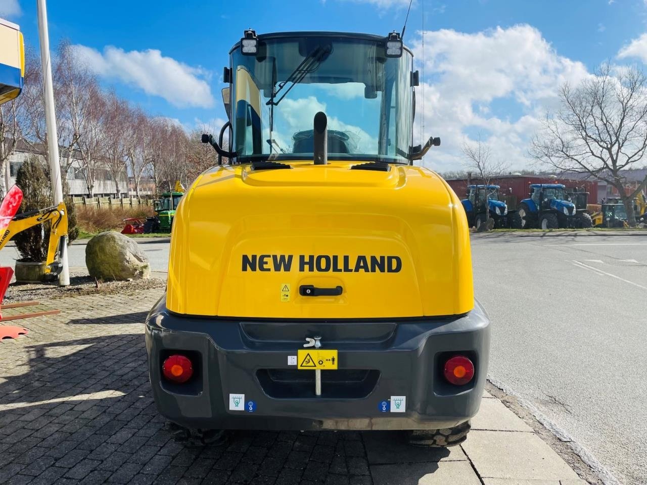 Radlader typu New Holland W80C ZB-HS, Gebrauchtmaschine v Middelfart (Obrázek 14)