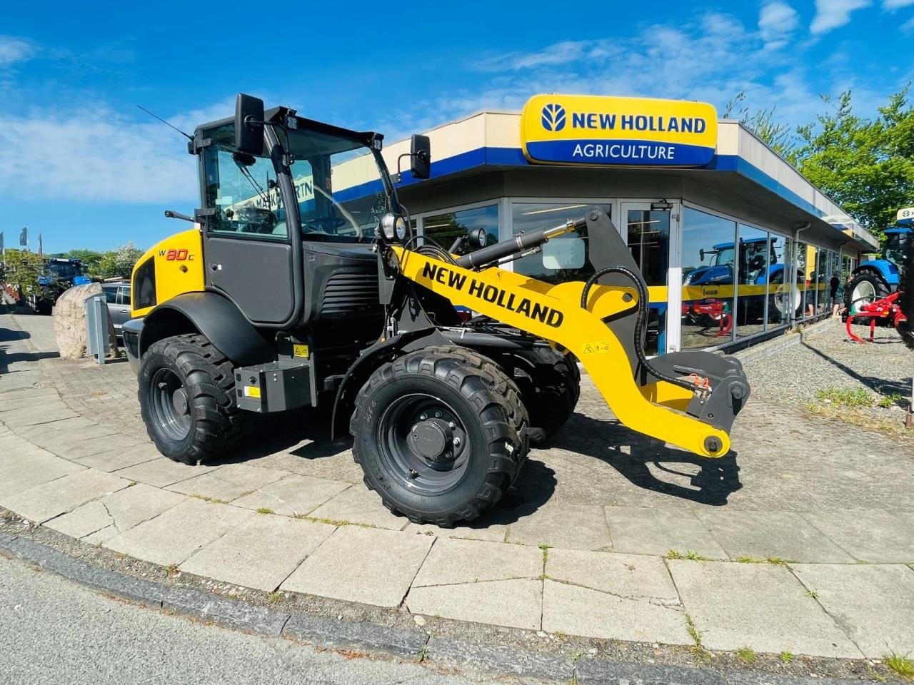 Radlader типа New Holland W80C ZB-HS, Gebrauchtmaschine в Middelfart (Фотография 1)