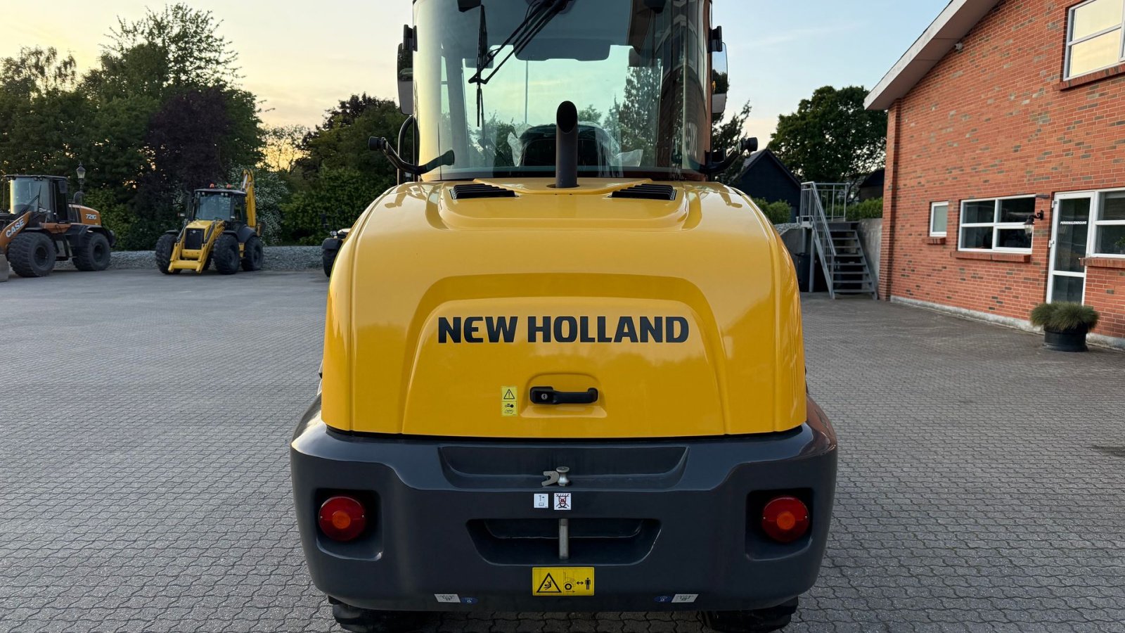 Radlader of the type New Holland W80C ZR-HS, Gebrauchtmaschine in Gjerlev J. (Picture 7)