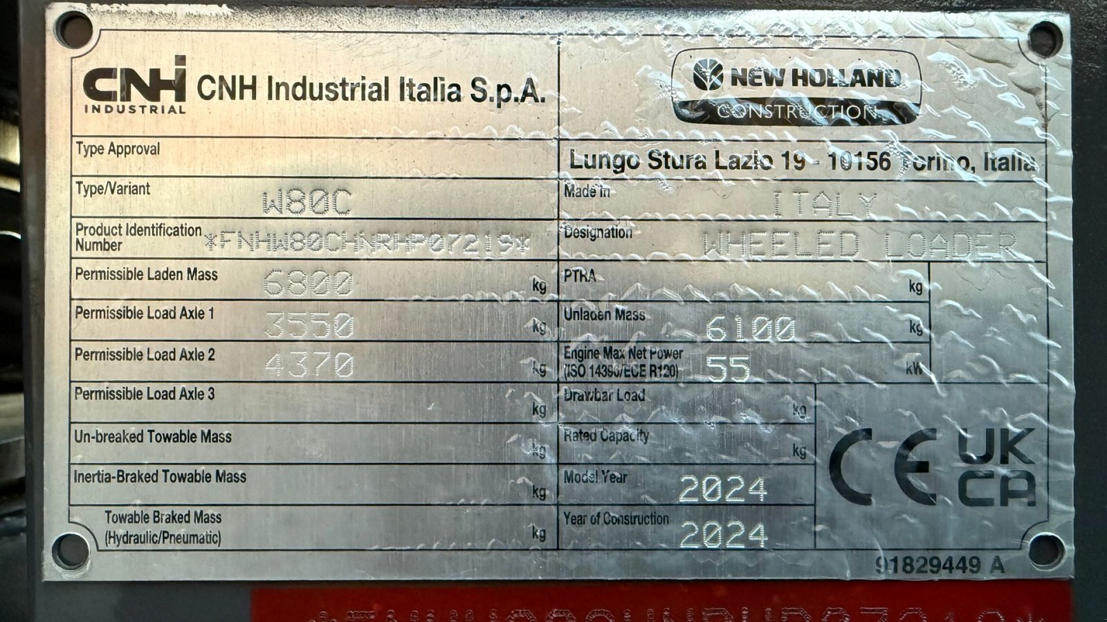 Radlader of the type New Holland W80C ZR-HS, Gebrauchtmaschine in Gjerlev J. (Picture 16)