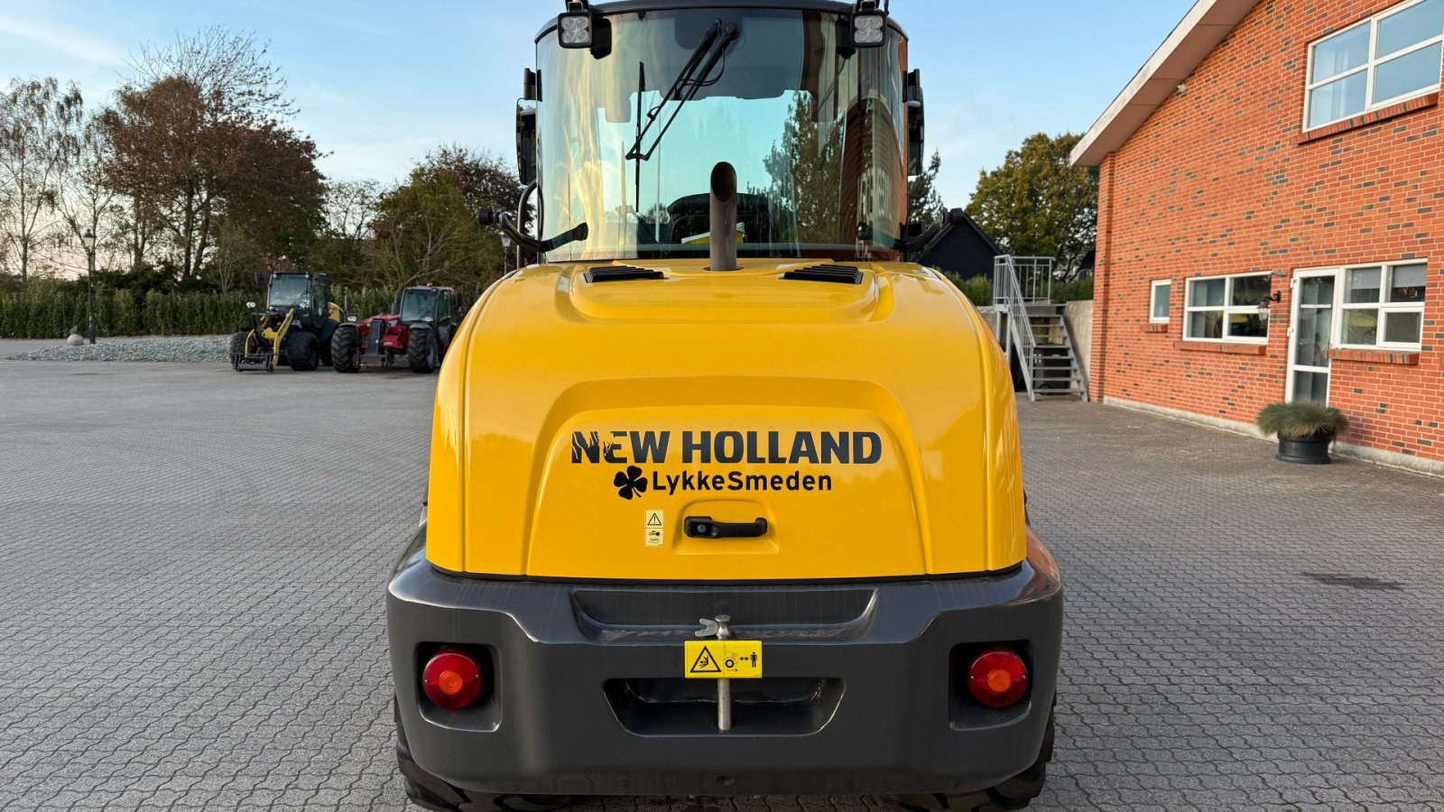 Radlader van het type New Holland W80C ZR-HS, Gebrauchtmaschine in Gjerlev J. (Foto 7)