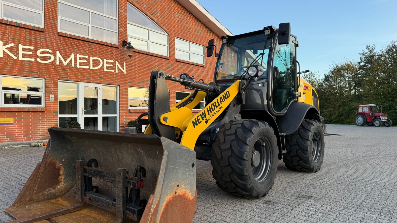 Radlader van het type New Holland W80C ZR-HS, Gebrauchtmaschine in Gjerlev J. (Foto 2)