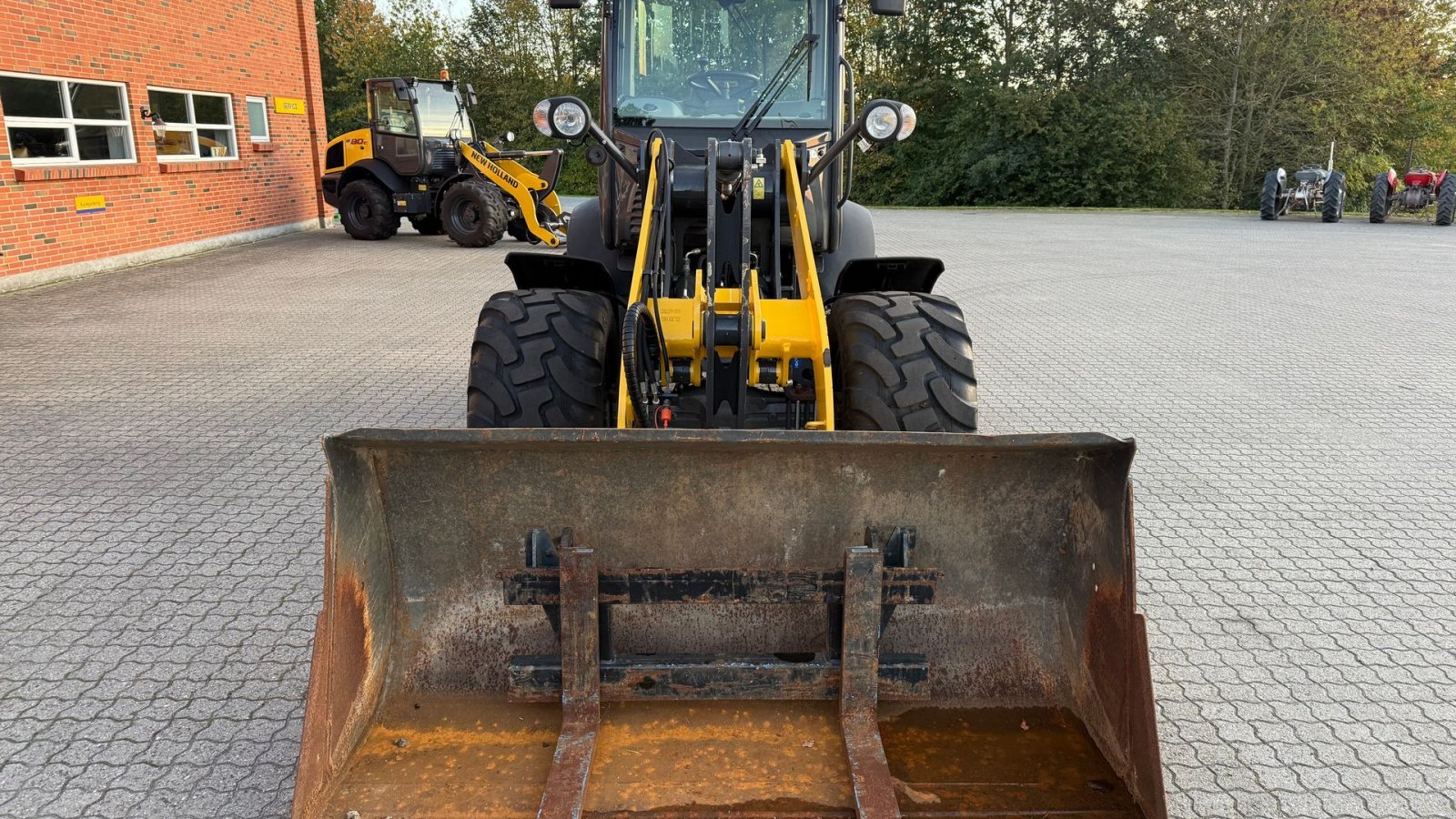 Radlader van het type New Holland W80C ZR-HS, Gebrauchtmaschine in Gjerlev J. (Foto 3)