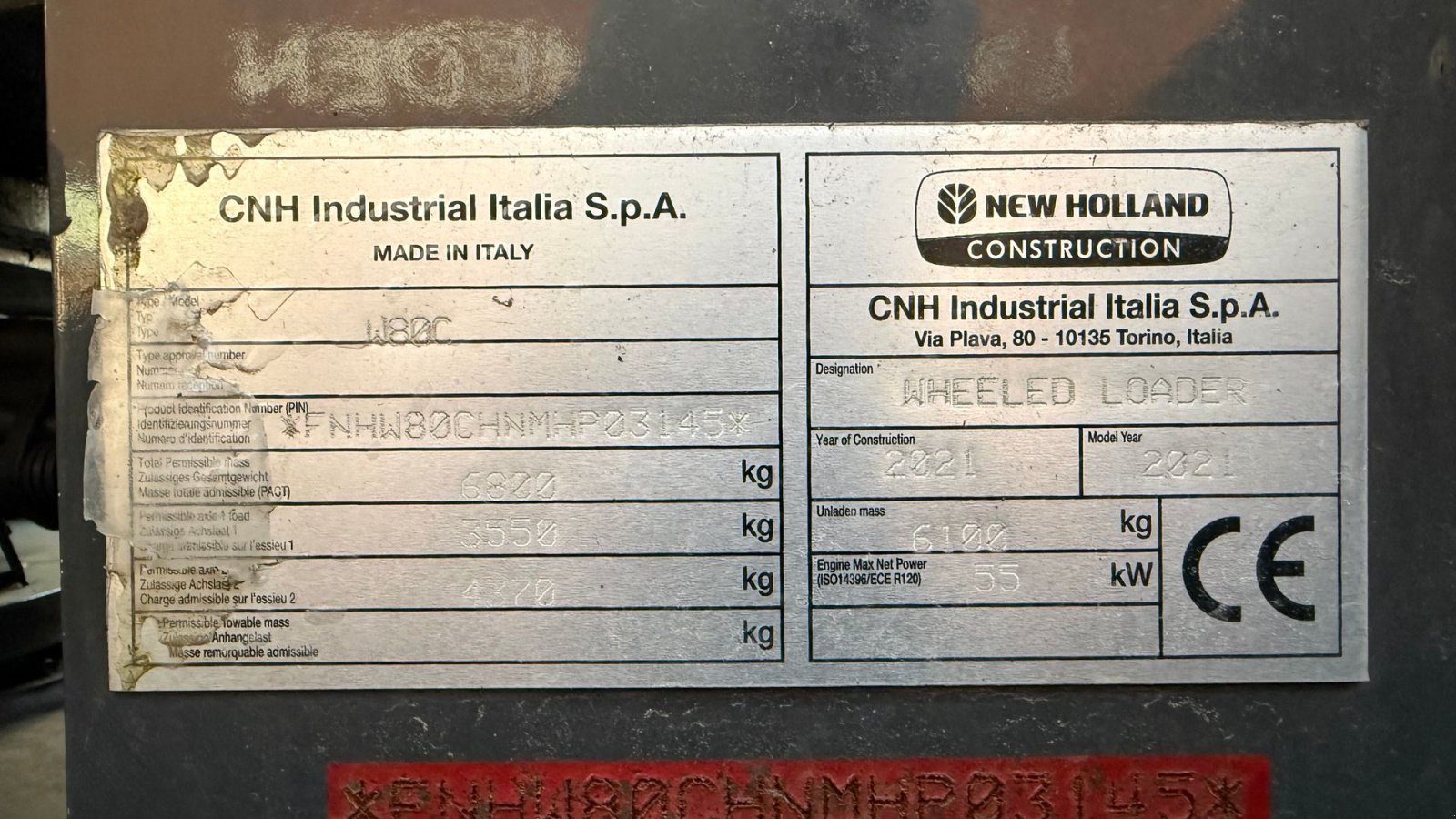 Radlader des Typs New Holland W80C ZR-HS, Gebrauchtmaschine in Gjerlev J. (Bild 17)