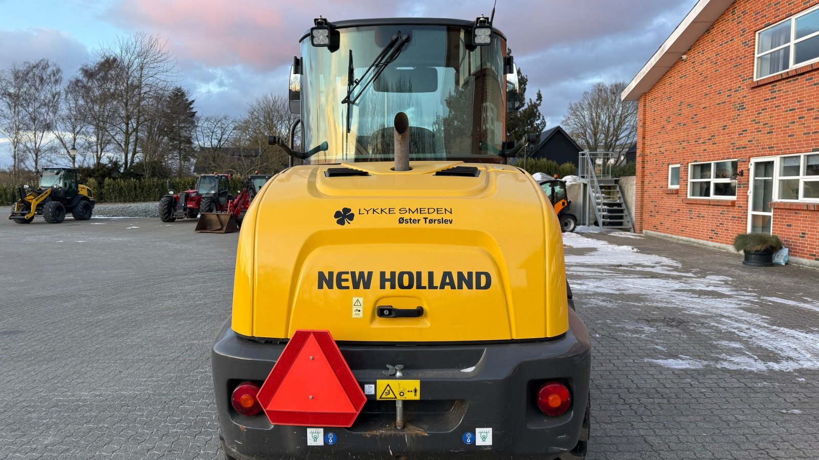 Radlader des Typs New Holland W80C ZR-HS, Gebrauchtmaschine in Gjerlev J. (Bild 7)