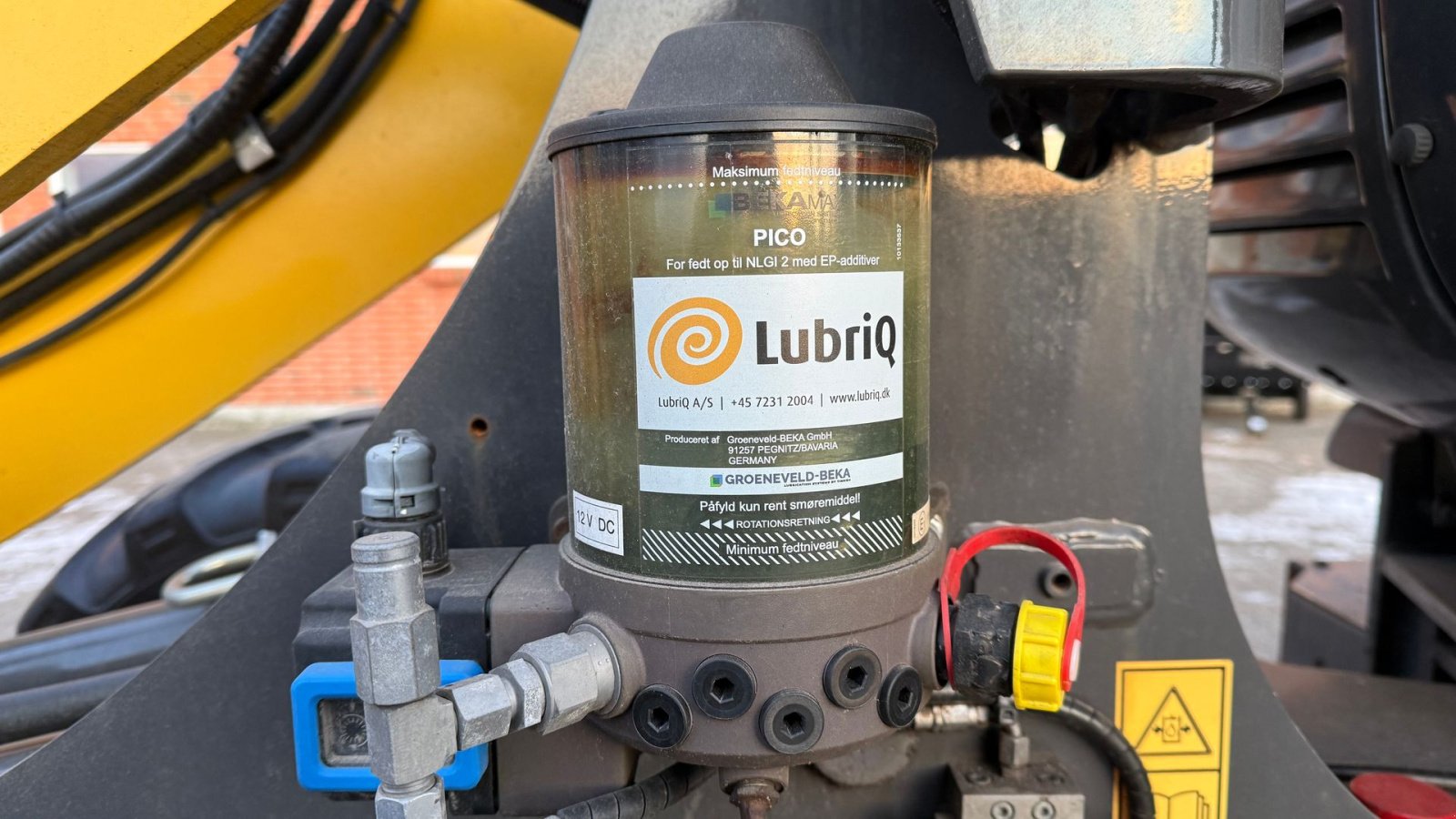 Radlader des Typs New Holland W80C ZR-HS, Gebrauchtmaschine in Gjerlev J. (Bild 12)