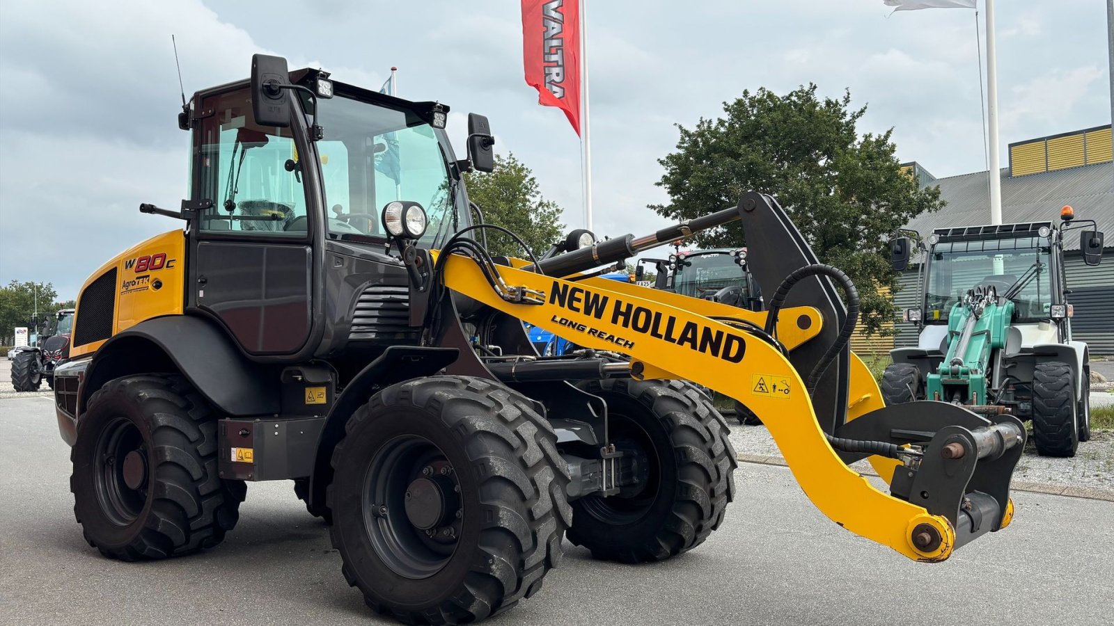 Radlader of the type New Holland W80C, Gebrauchtmaschine in Hobro (Picture 2)