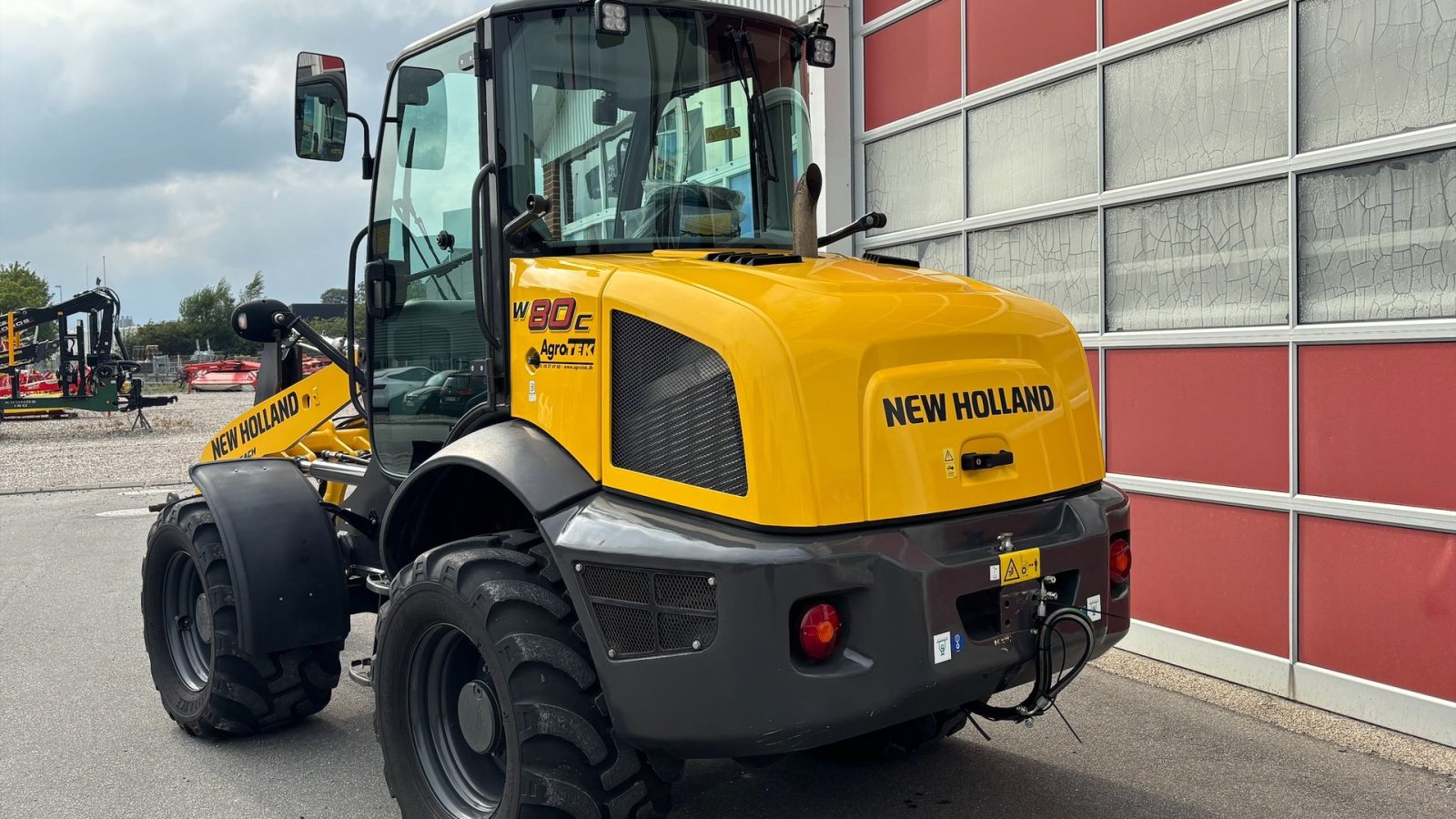 Radlader of the type New Holland W80C, Gebrauchtmaschine in Hobro (Picture 3)