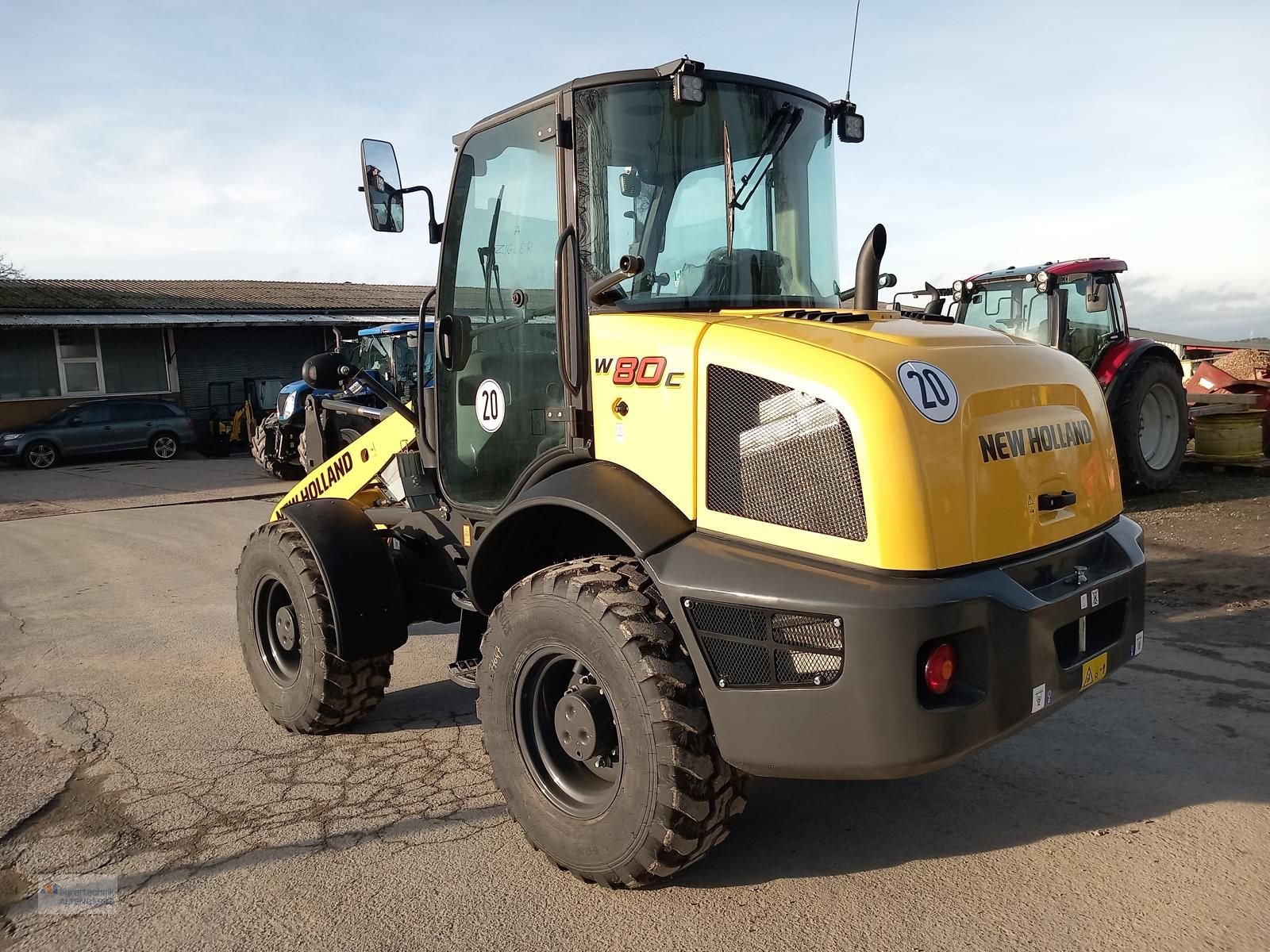 Radlader от тип New Holland W80C, Vorführmaschine в Altenberge (Снимка 5)