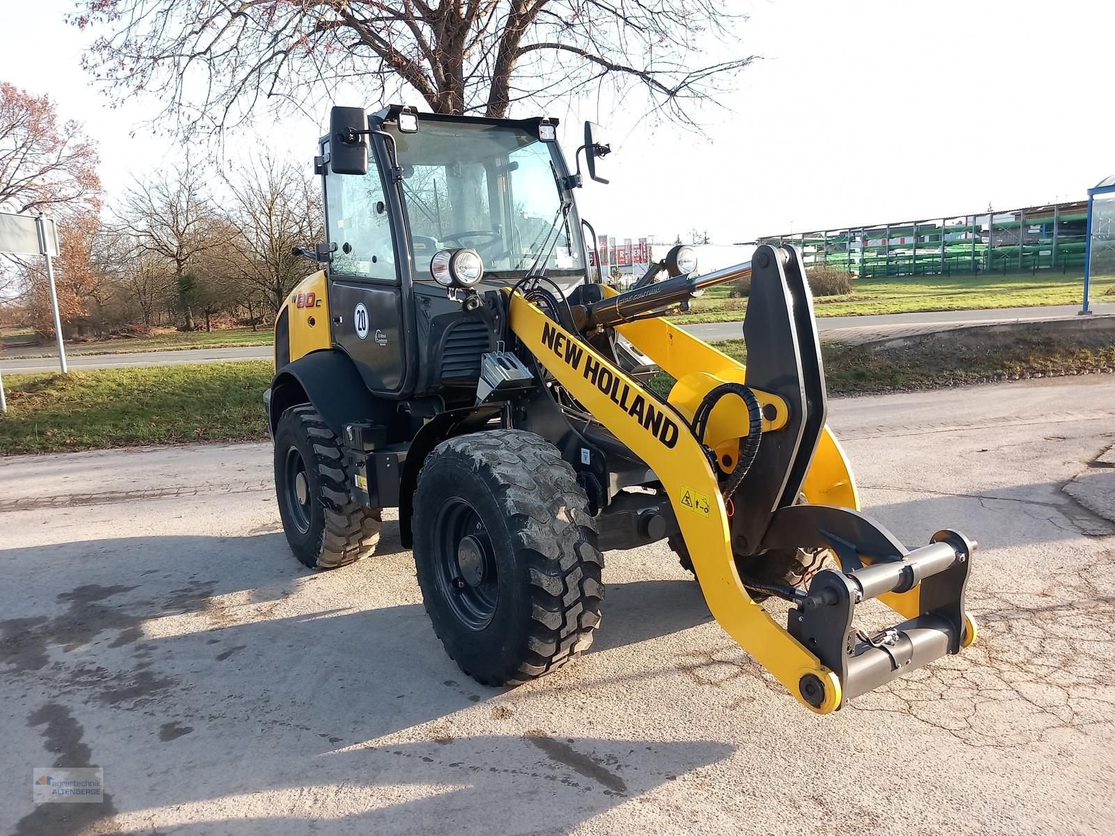 Radlader от тип New Holland W80C, Vorführmaschine в Altenberge (Снимка 6)