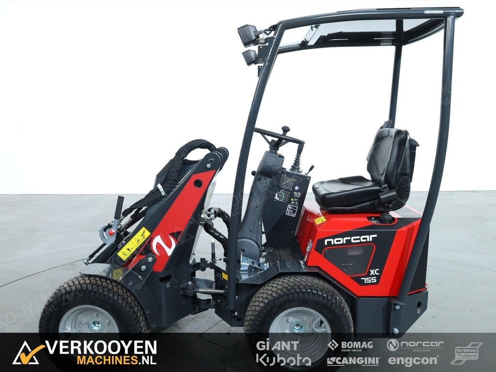 Radlader des Typs Norcar 755XC Minishovel ACTIE, Gebrauchtmaschine in Vessem (Bild 10)