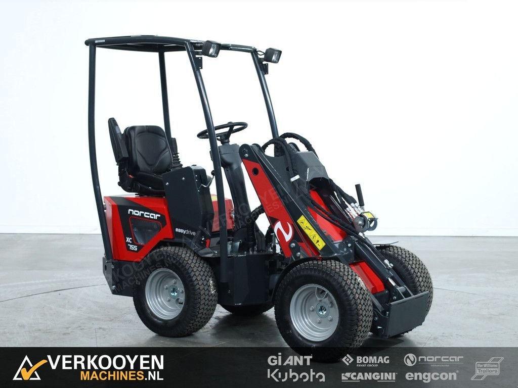 Radlader des Typs Norcar 755XC Minishovel ACTIE, Gebrauchtmaschine in Vessem (Bild 5)