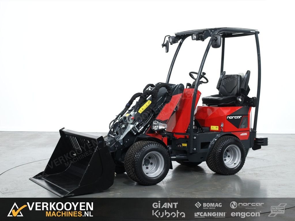 Radlader des Typs Norcar a6226 Minishovel Telescoop, Neumaschine in Vessem (Bild 1)